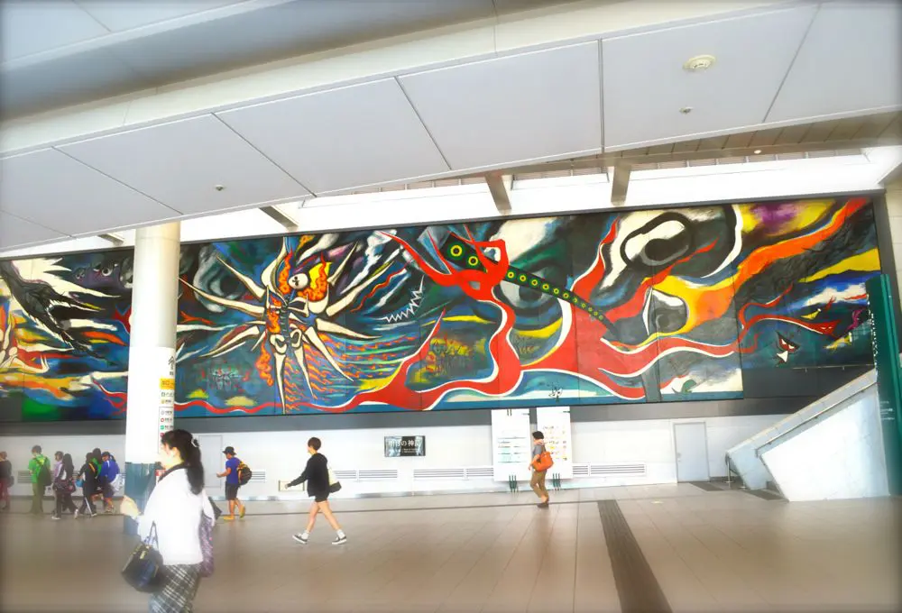 The Myth of Tomorrow: Taro Okamoto's Mural In Shibuya Station