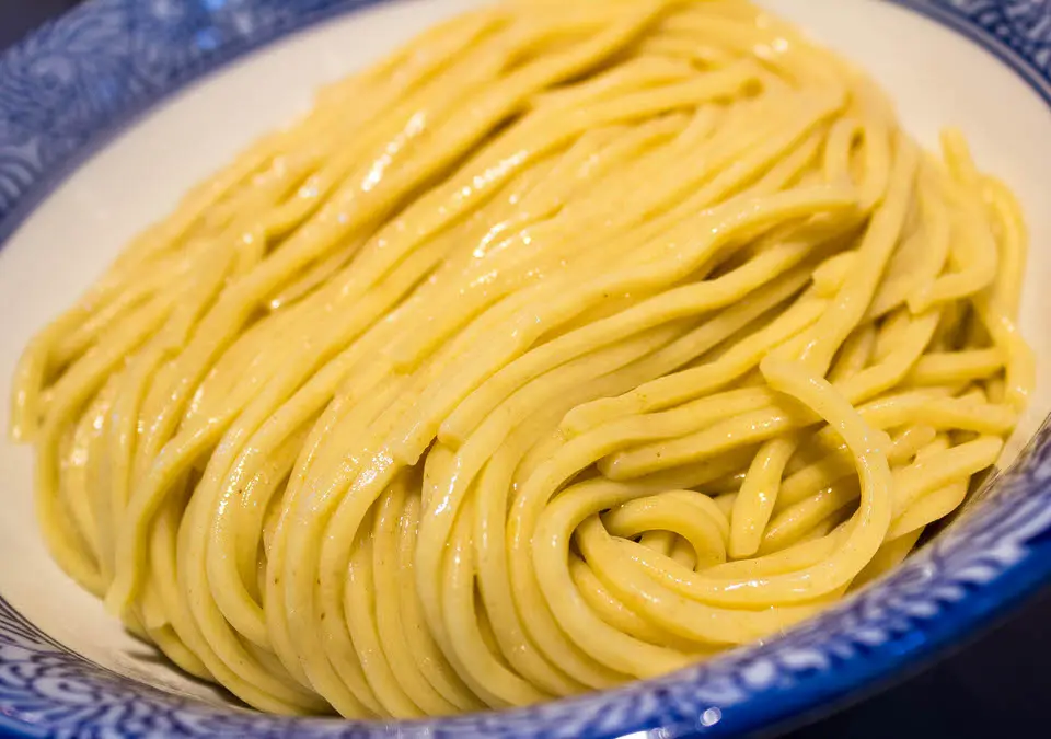 つけ麺の食べ方 写真4