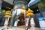 安心お宿はバリのリゾートをイメージした店内です