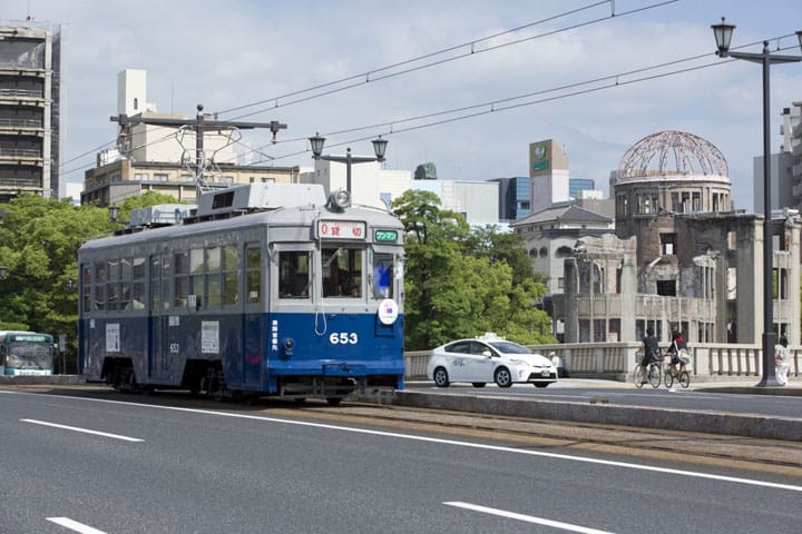 【廣島】被原子彈炸過路面電車,重新上路了