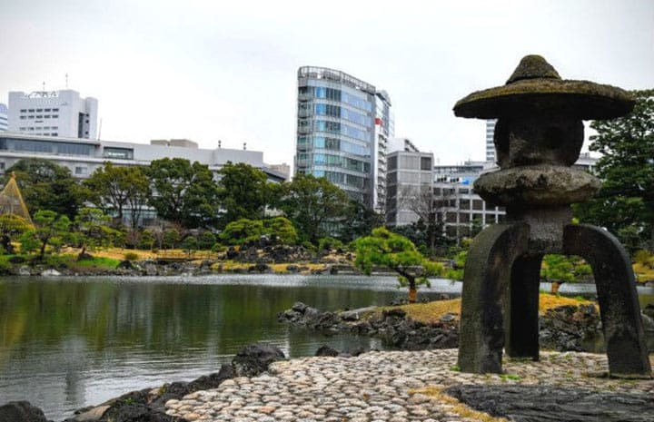 Kyū Shiba Rikyū - Un jardín de la era Edo en el centro de Tokio