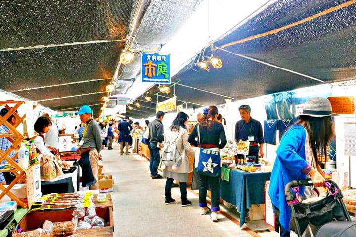 【冈山 仓敷】周六限定!体验在地新鲜物产市集
