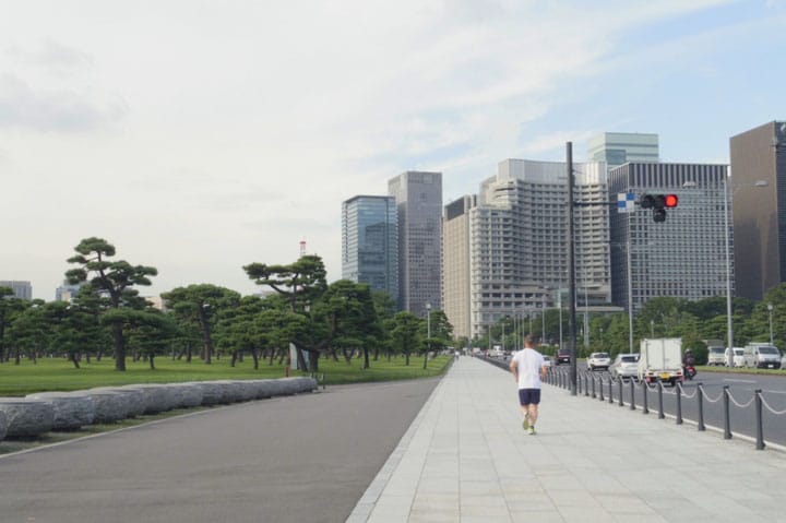 旅ランナーにオススメ。走りながら東京を観光できる