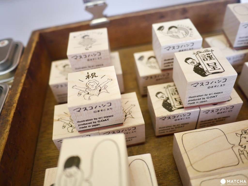 精緻到想尖叫!文青的上野文具雜貨甜點挖寶清單 goat shop, 印章, 文具