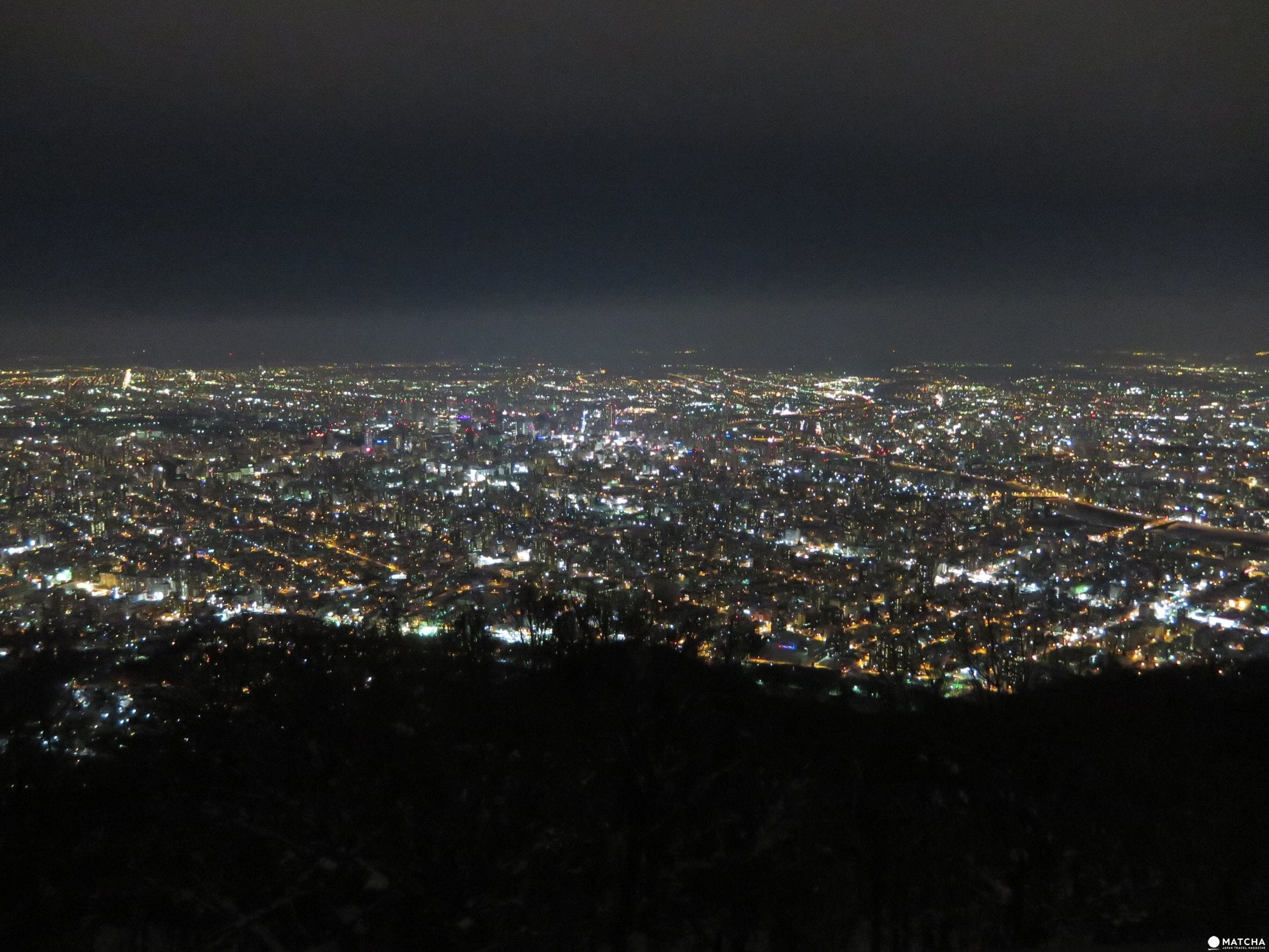 日本新三大夜景 戀人聖地札幌藻岩山