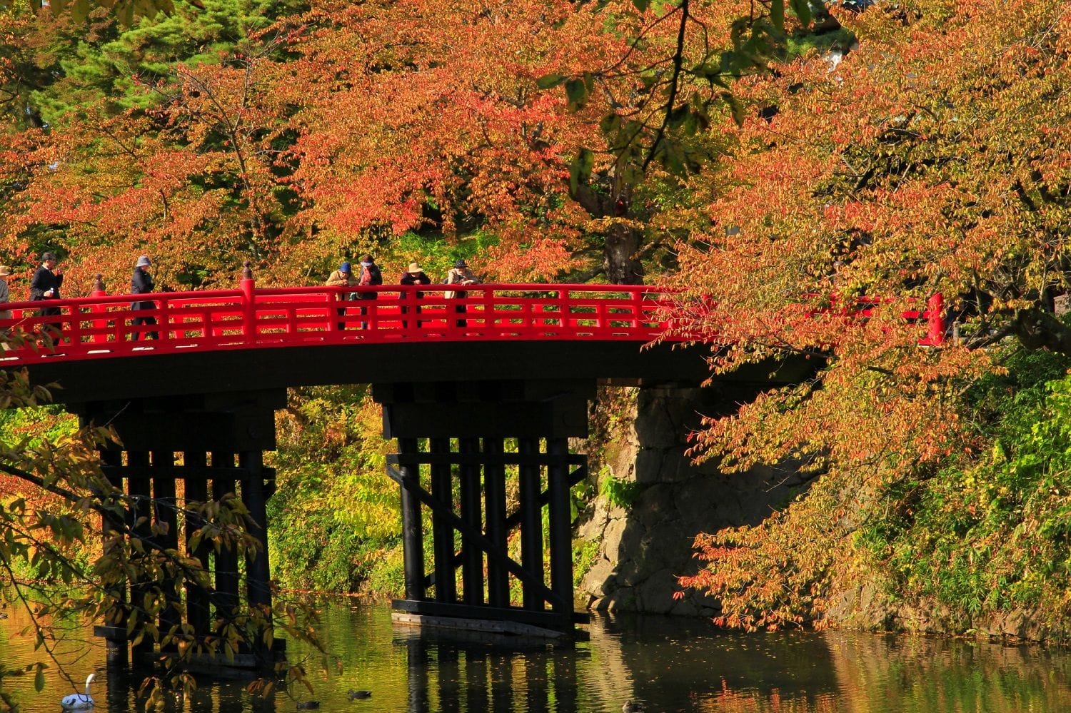 弘前城　橋