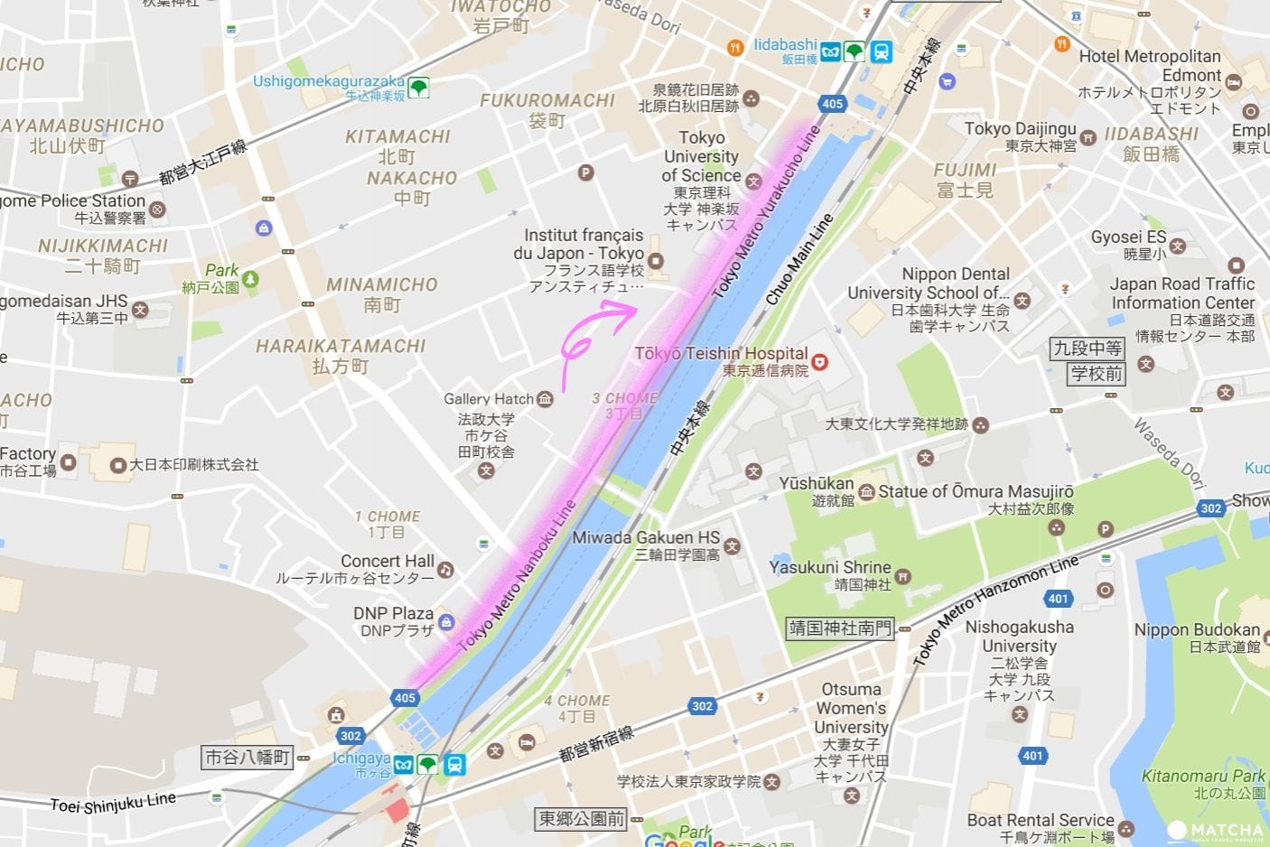 【下書き】東京都心のあまり混んでいない穴場な桜スポット5選