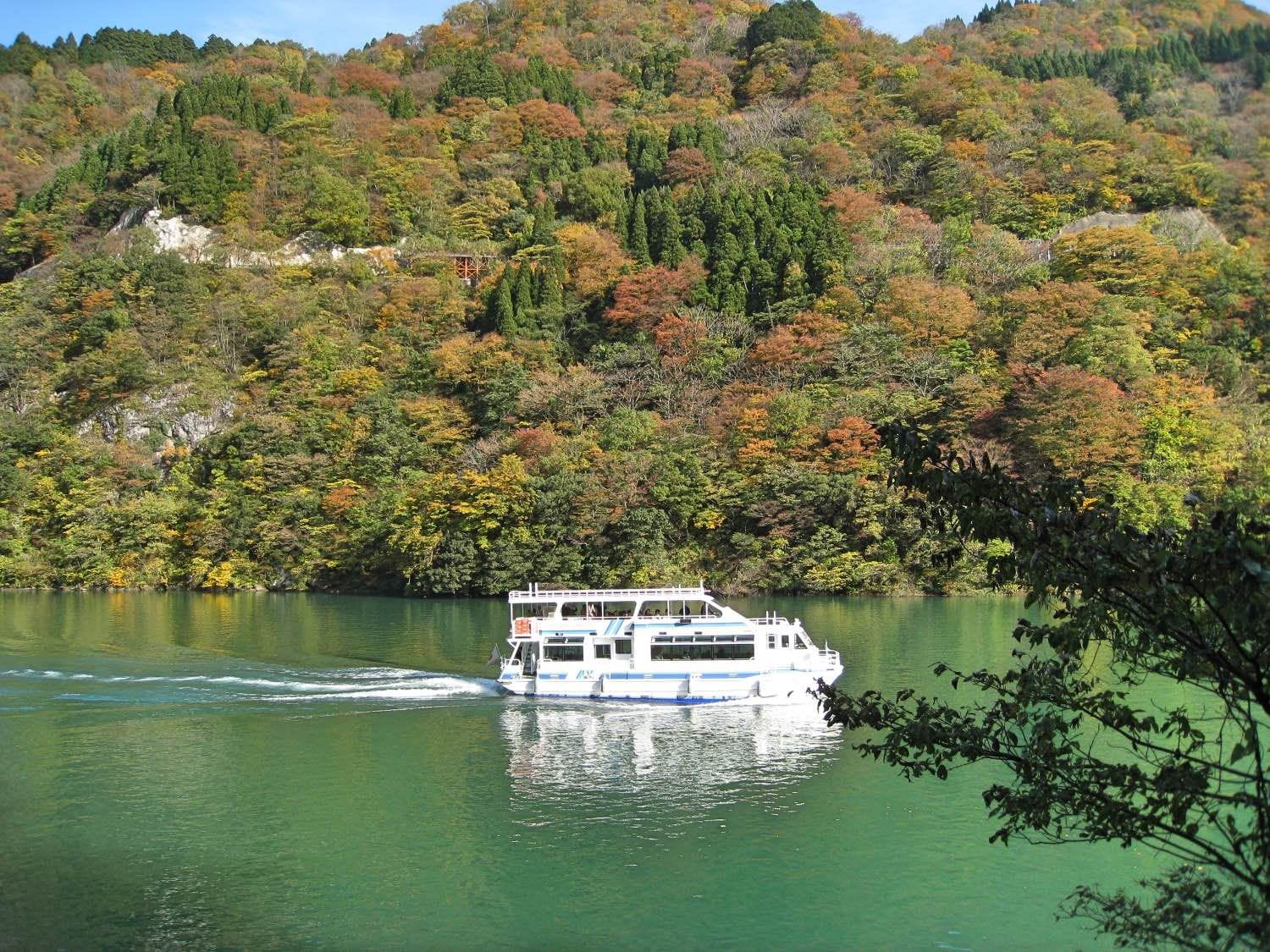 庄川峽 賞楓