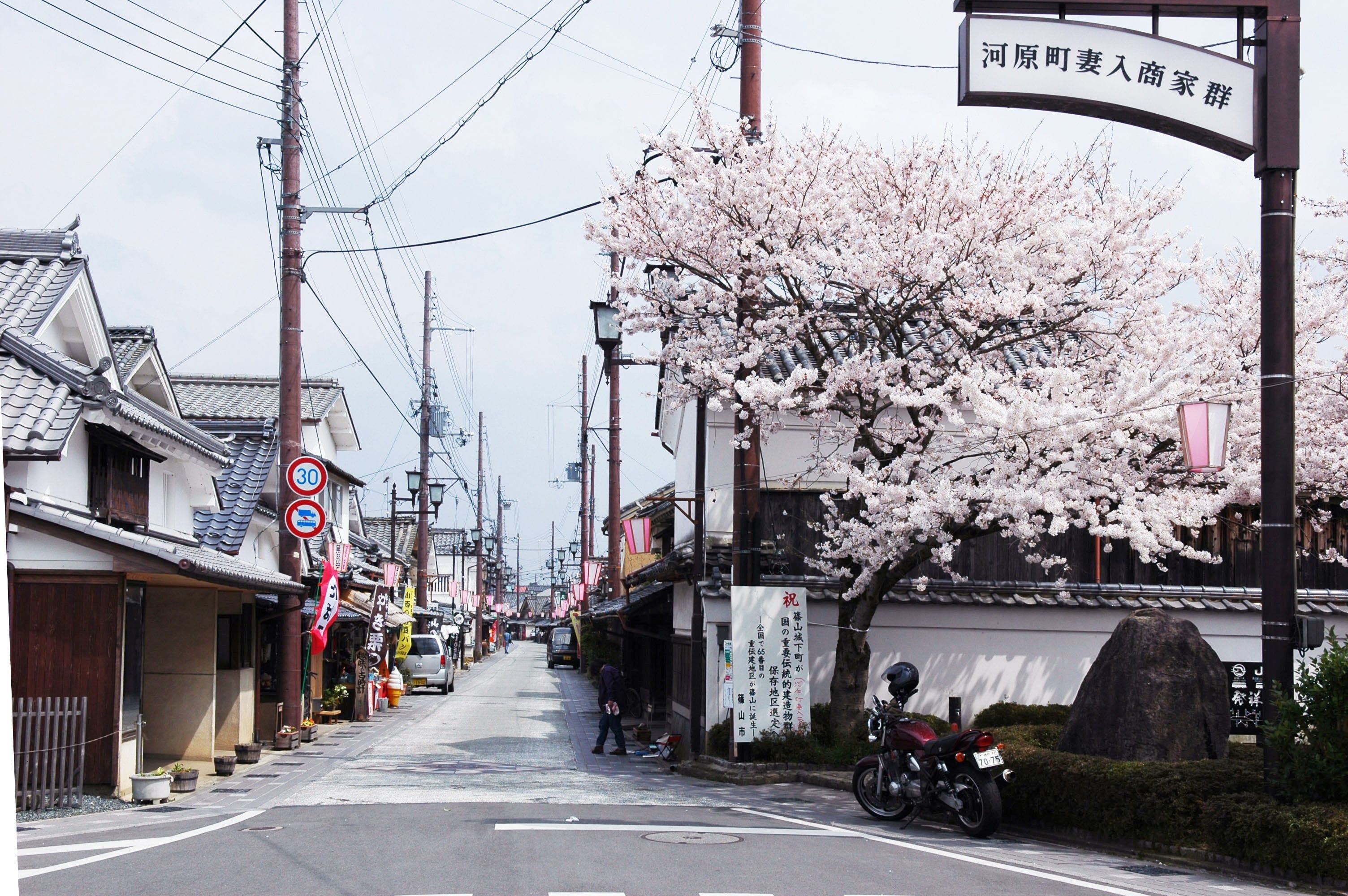 【慢遊篠山】和服、城跡、古民家　400年城下町散策