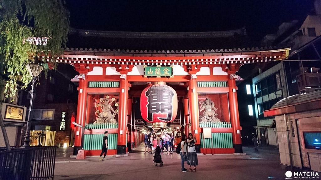  越夜越美麗，跟著淺草在地人探索淺草夜晚魅力