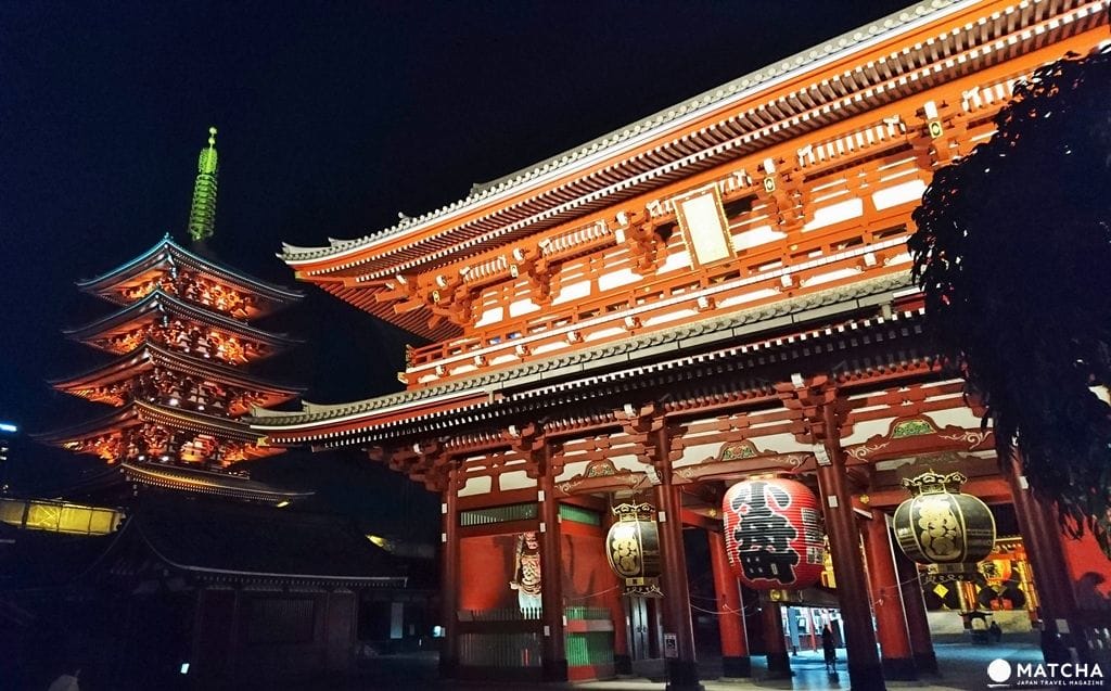 越夜越美麗，跟著淺草在地人探索淺草夜晚魅力