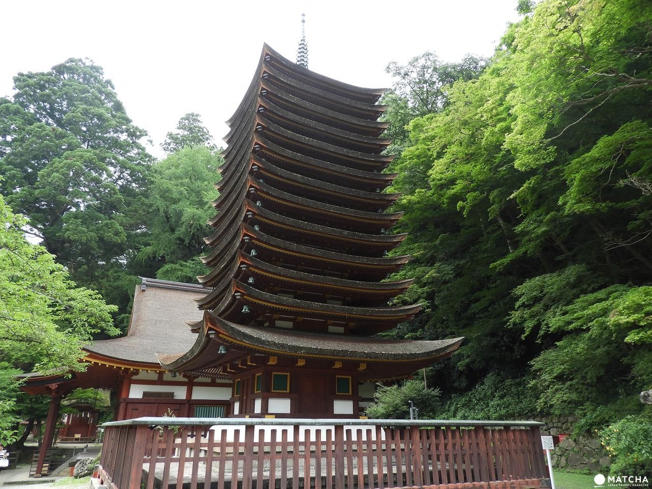 【奈良縣】擁有美麗的世界唯一木造十三重塔談山神社