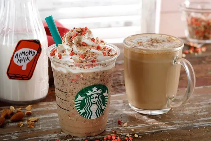 當杏仁牛奶遇上星冰樂，日本星巴克秋季新口味香醇登場！