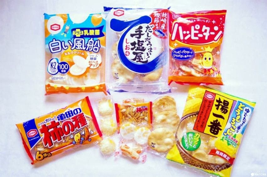 Rice Crackers Find Your Favorite Type Of Senbei! MATCHA JAPAN