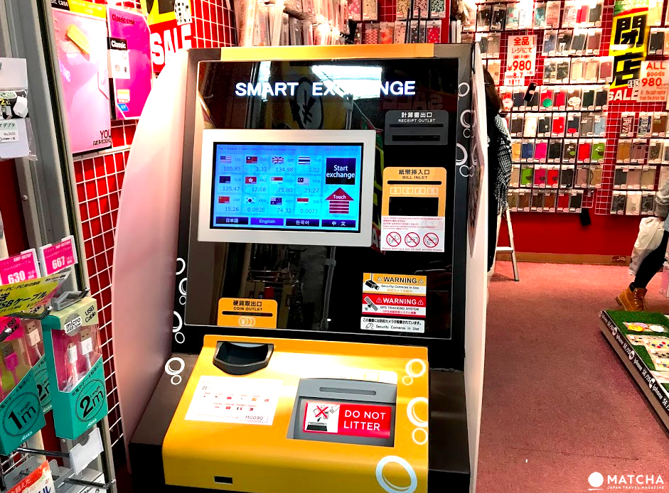 how to get cash in Japan