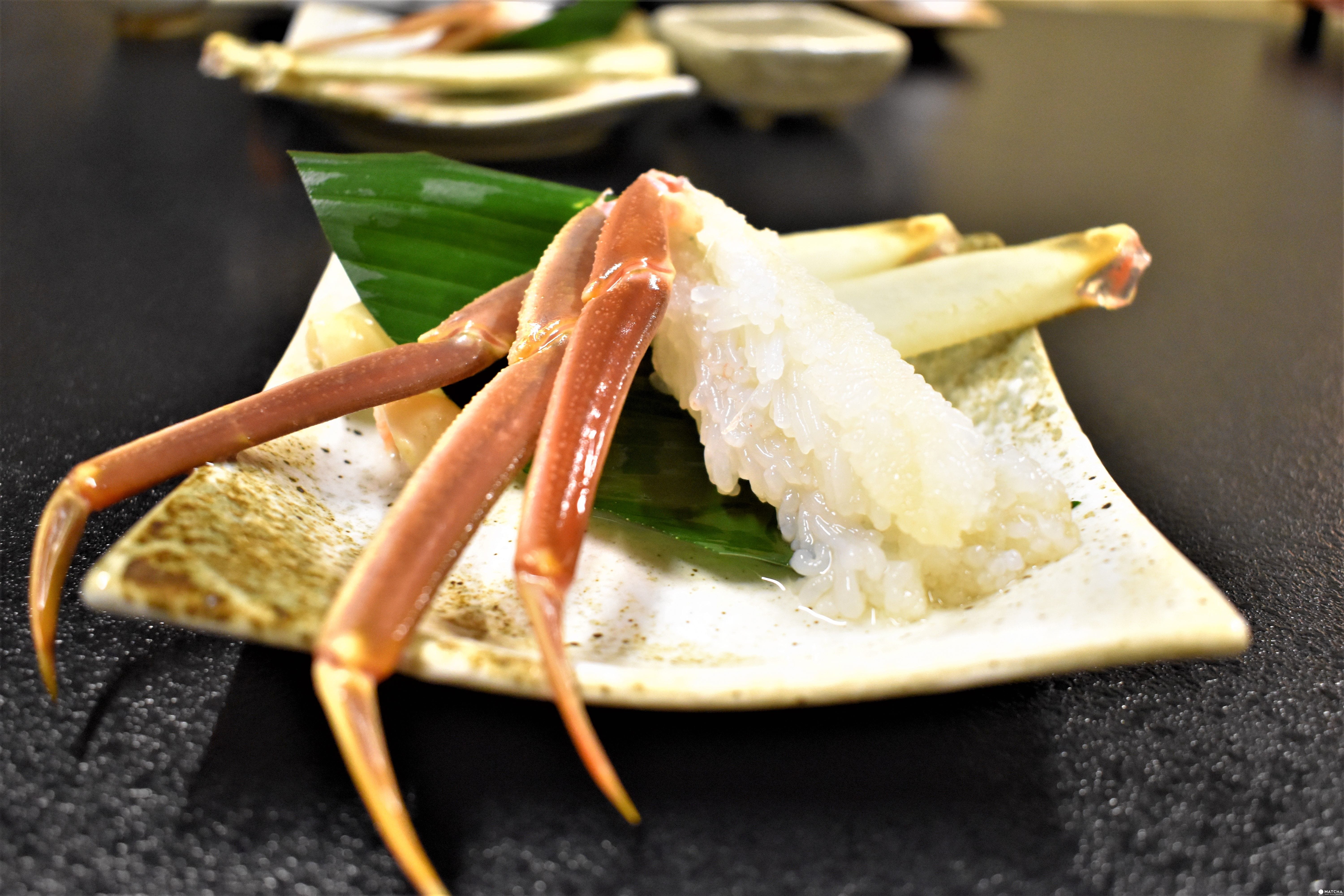 民宿ちひろ CHIHIRO 越前蟹全餐 蟹腿刺身 【福井@住宿@美食】最幸福!民宿CHIHIRO貼心款待好窩心,越前蟹全餐超滿足