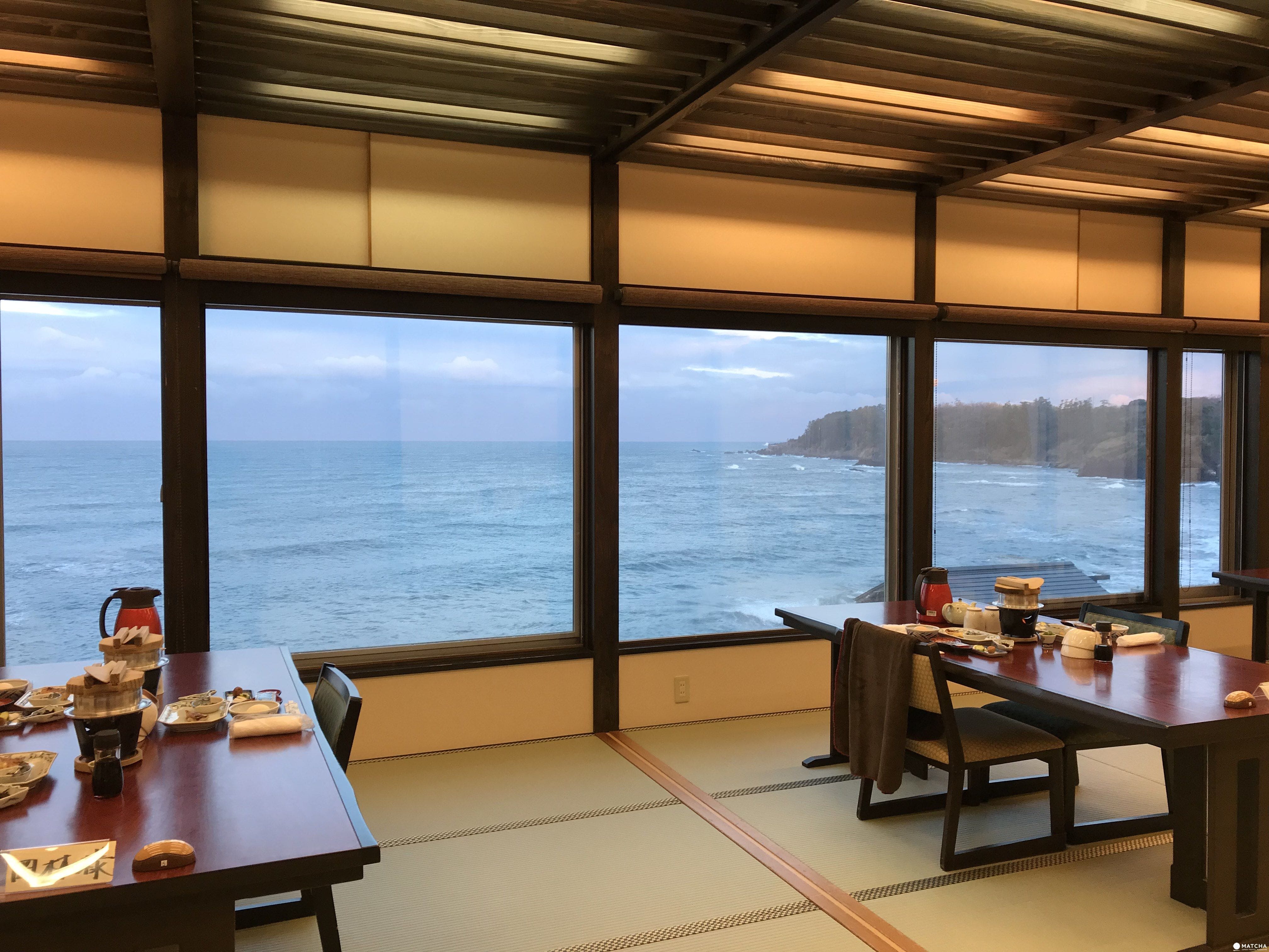 民宿ちひろ CHIHIRO 餐廳 【福井@住宿@美食】最幸福!民宿CHIHIRO貼心款待好窩心,越前蟹全餐超滿足