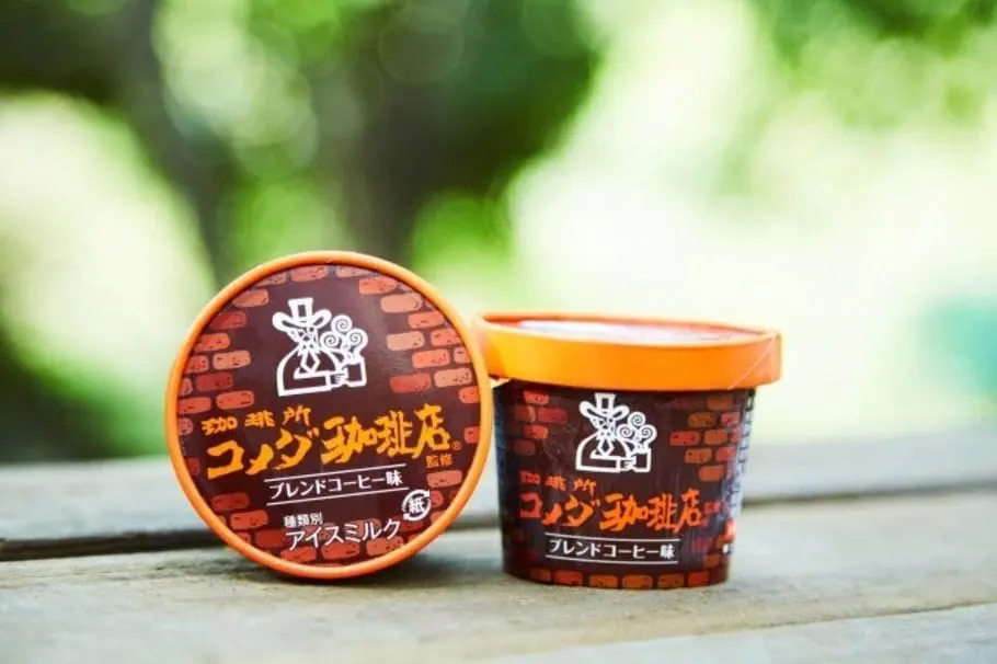 名古屋コメダ珈琲店（Komeda’s Coffee）黑咖啡美味變身！「經典黑咖啡冰淇淋」只在全家超商限定販售！