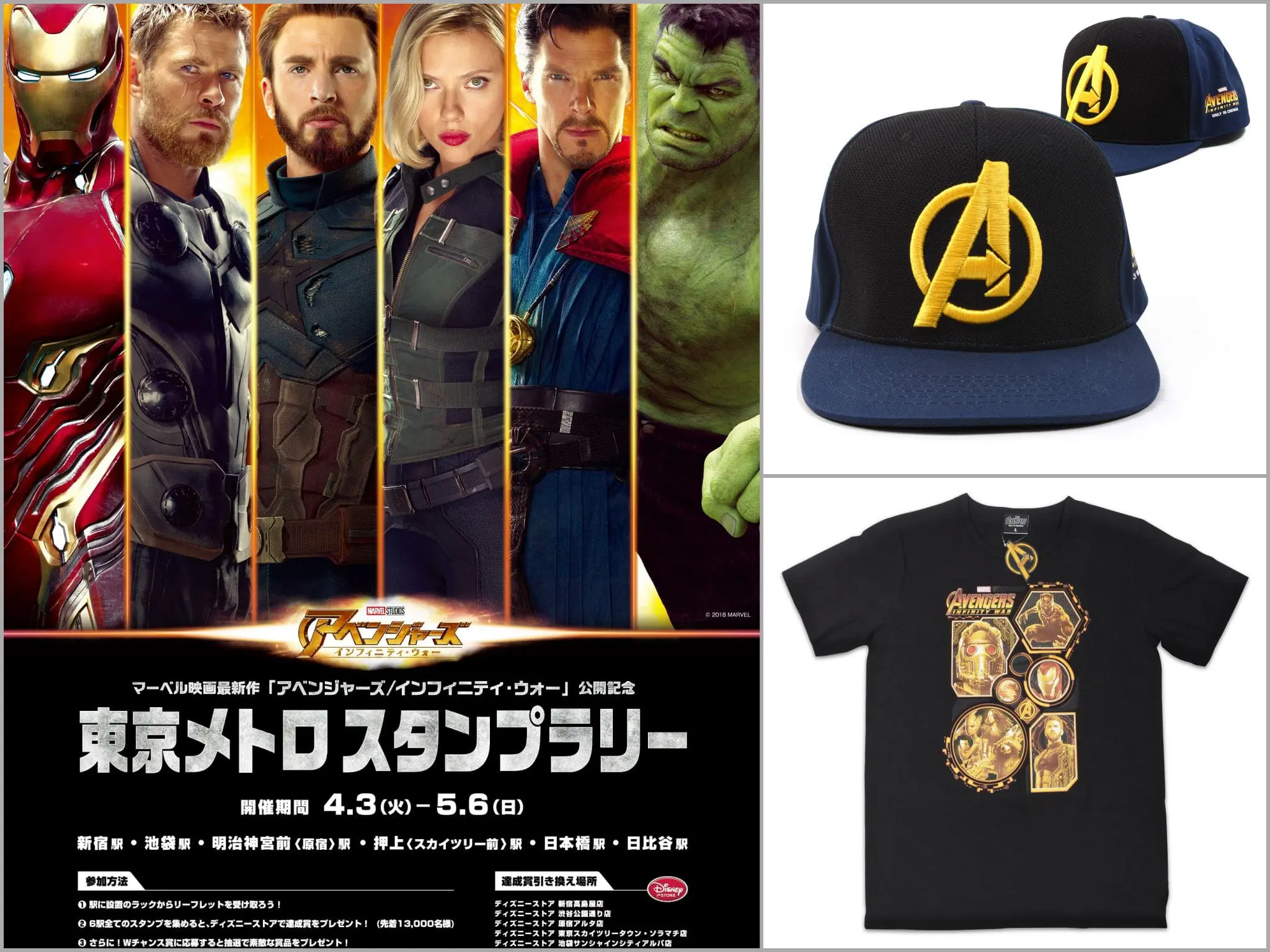 搭東京地下鐵尋找復仇者聯盟