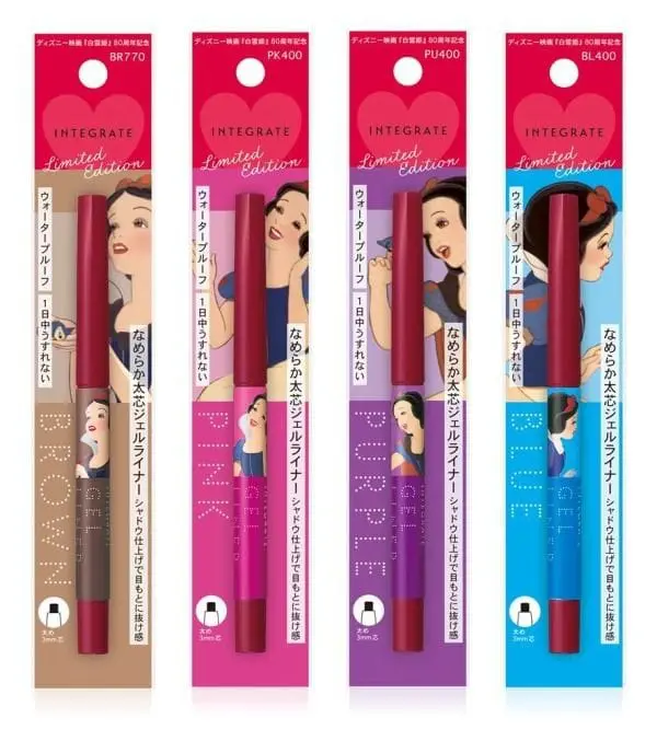 白雪公主80岁了！？INTEGRATE推纪念限定款化妆品