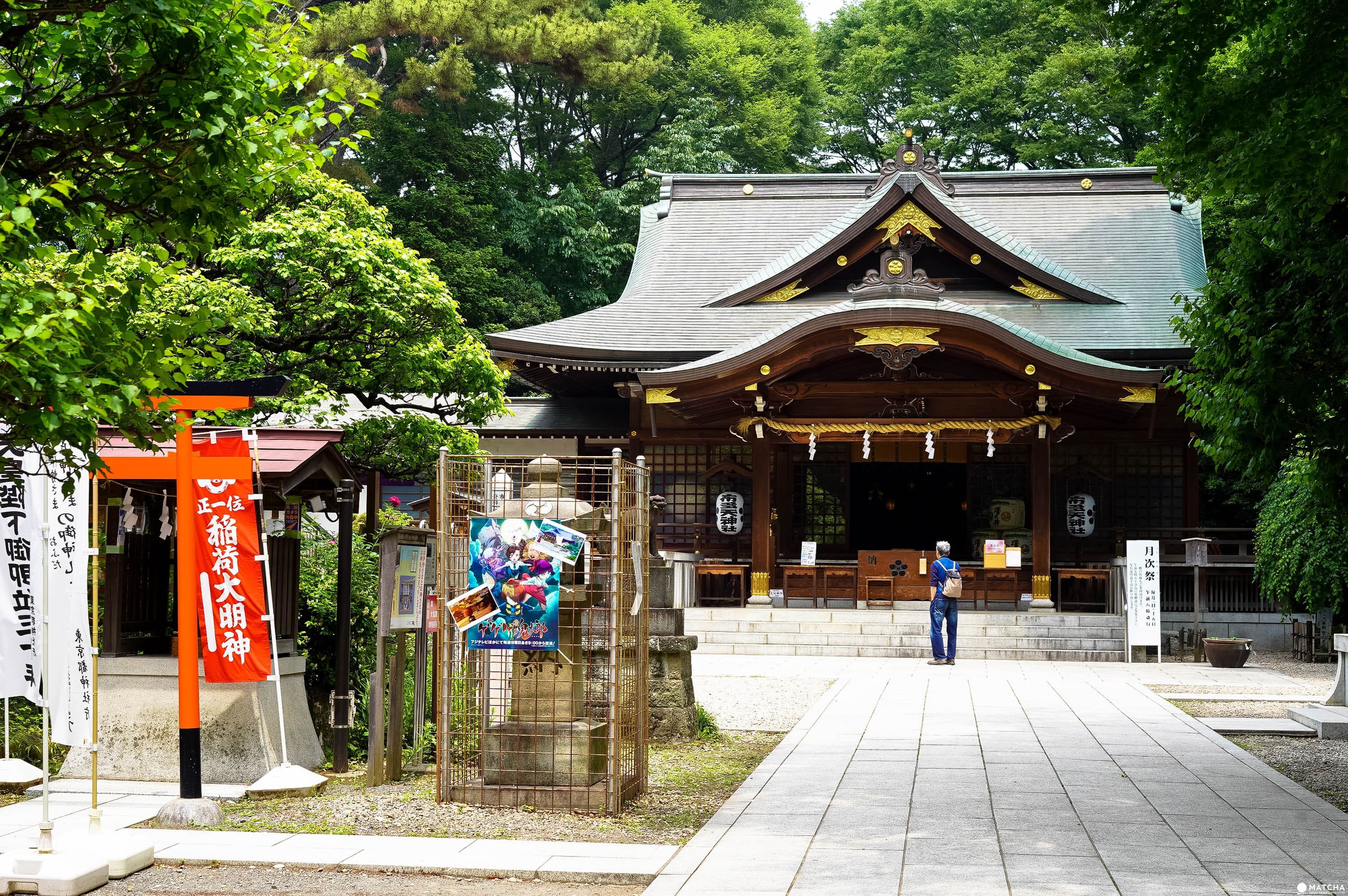 調布站:布多天神社 調布站:布多天神社