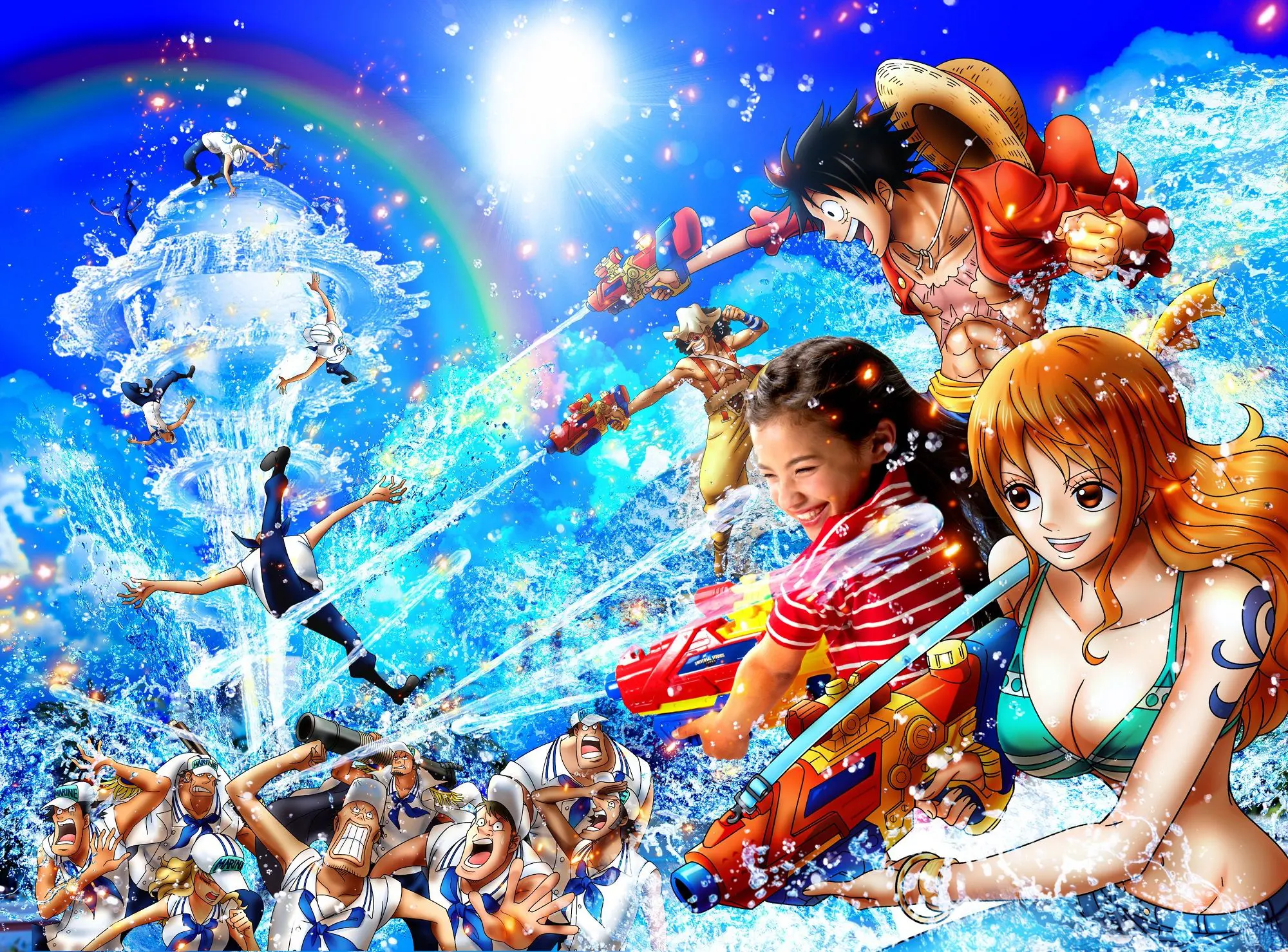 USJ夏天下雪了？和海賊王小小兵一同FUN暑假