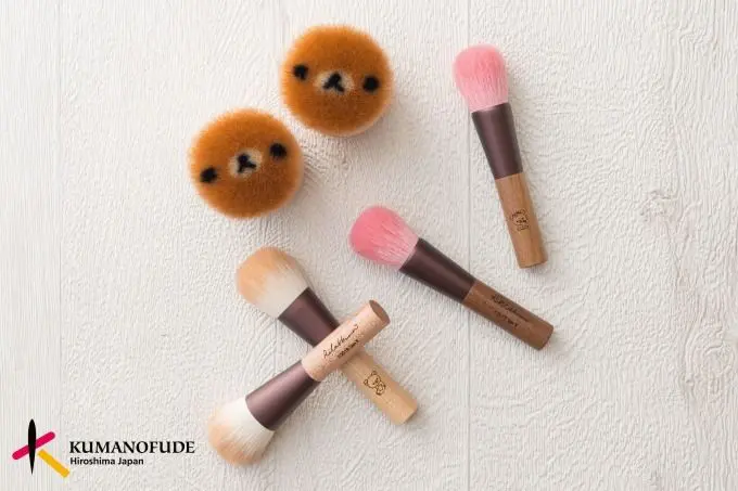 理智線秒斷！人氣拉拉熊變身廣島熊野化妝刷具