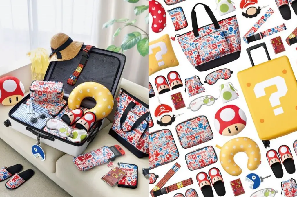 带马力欧＆蘑菇人去旅行！任天堂推多种旅行生活用品