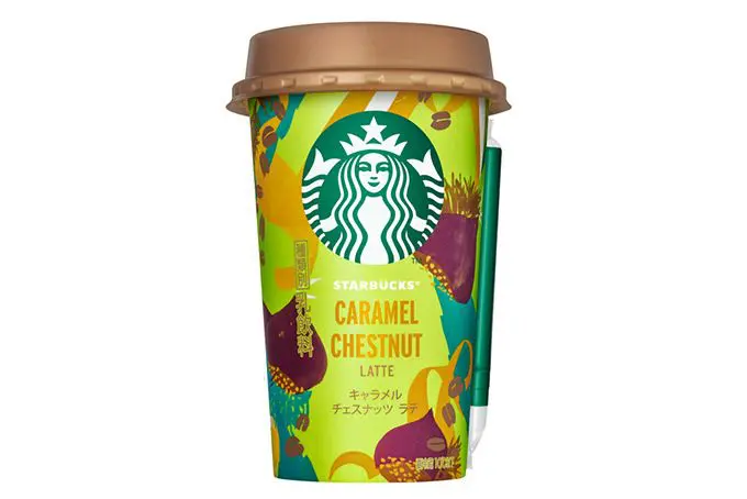 日本星巴克秋季新飲品「焦糖栗子拿鐵」輕鬆入手！