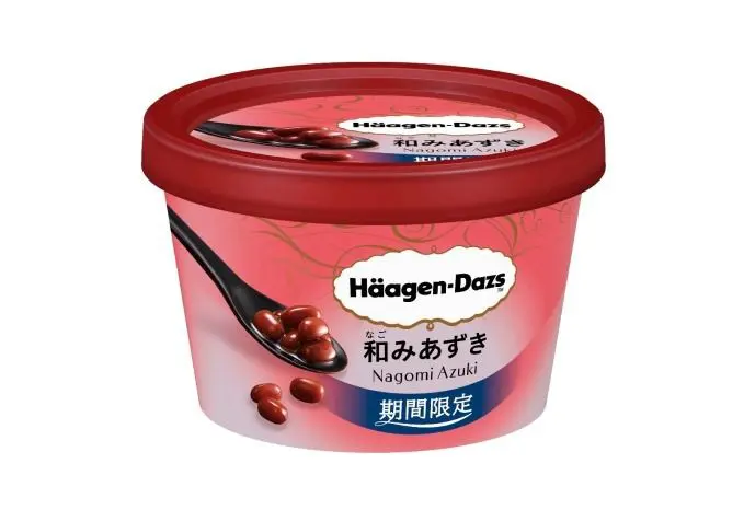 Haagen Dazs和風系列：優雅柔和的紅豆冰淇淋