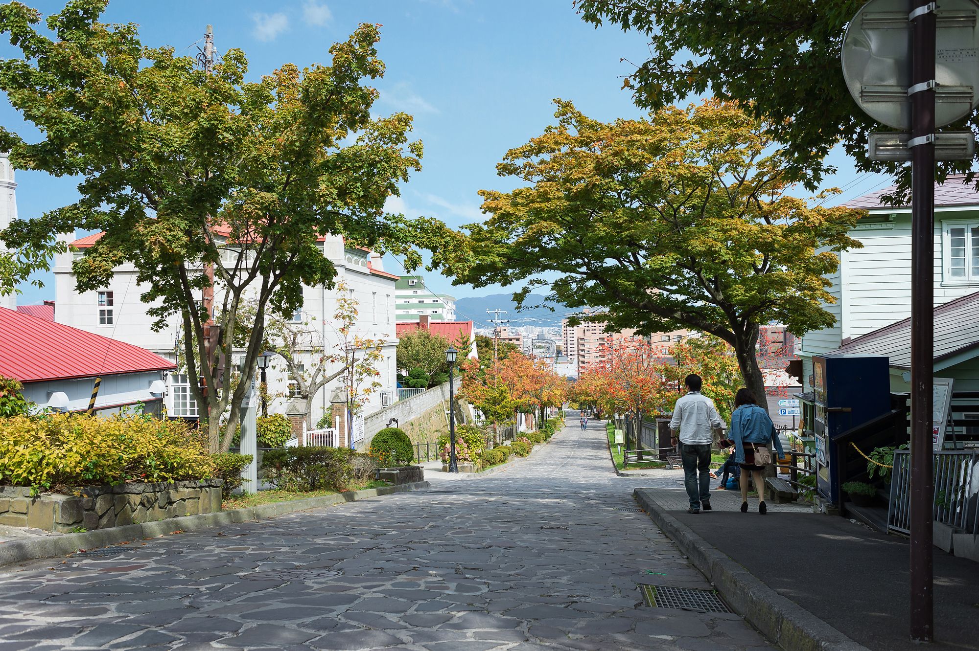 北海道函館元町景點　大三坂