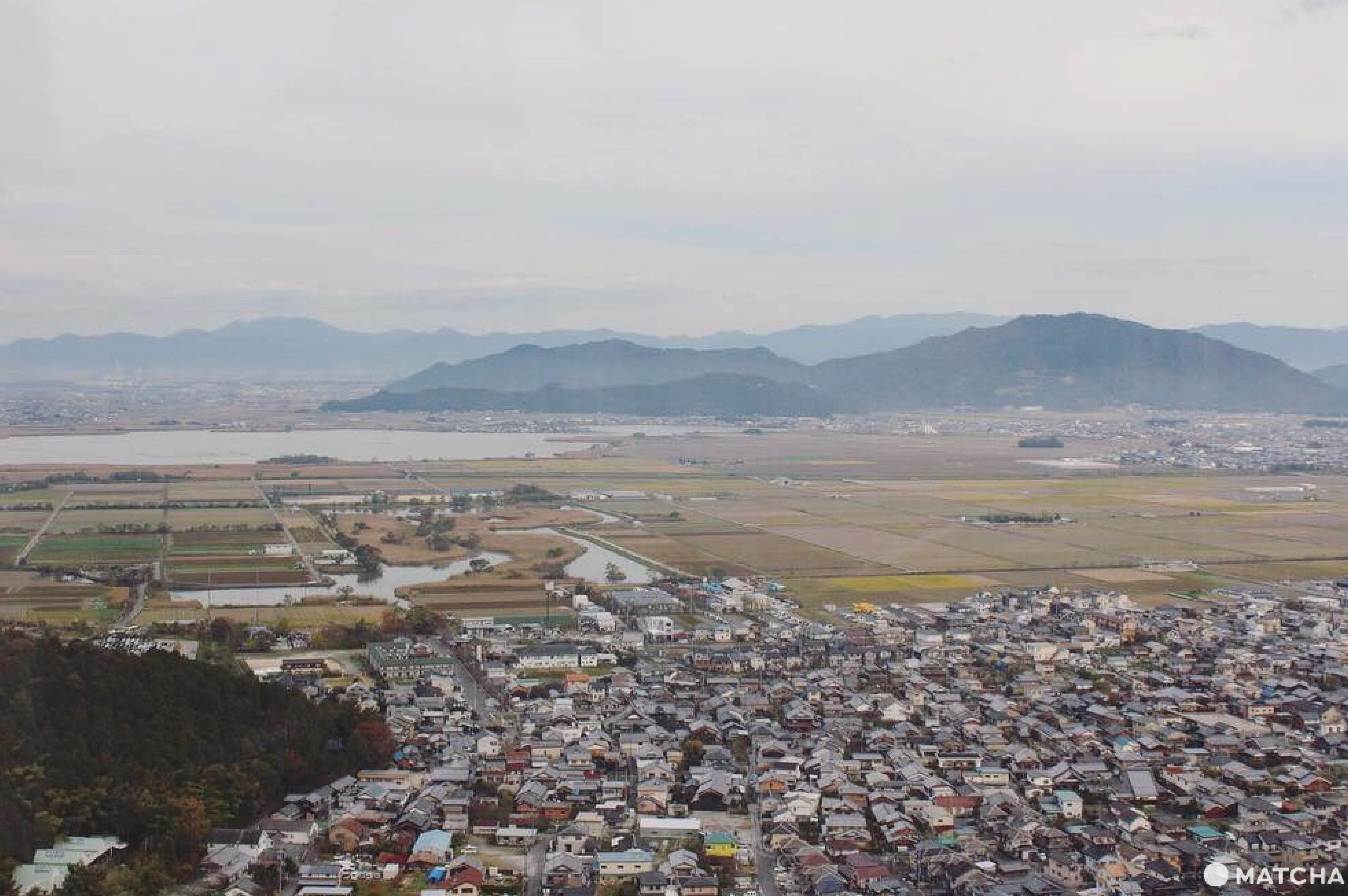 八幡山眺望 八幡山眺望台