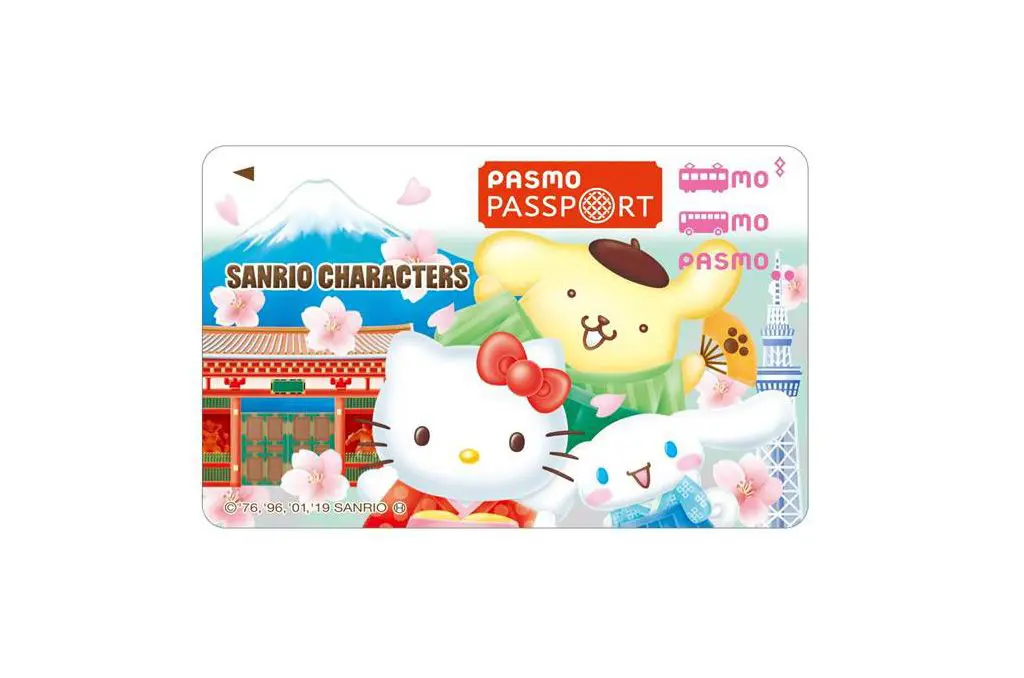三麗鷗三巨頭到齊！外國人限定版「PASMO」秋季販賣