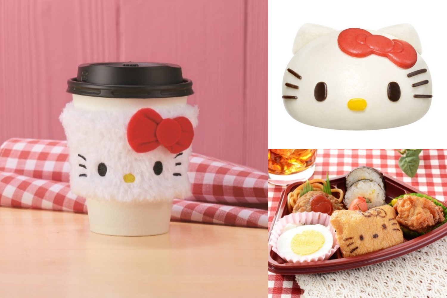 ซาลาเปาไส้คัสตาร์ดแอปเปิ้ล Hello Kitty จาก LAWSON
