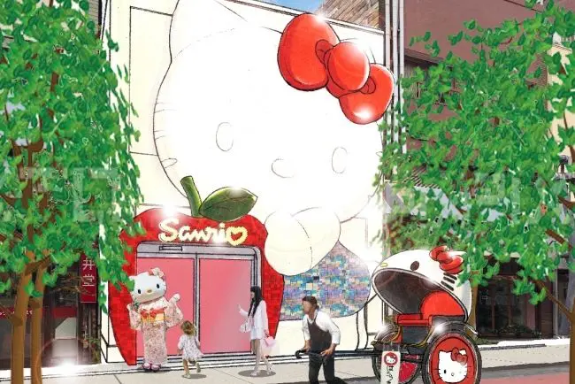 Sanrio Gift Gate ร้านซานริโอ้ Hello Kitty สาขาใหม่กลางอาซากุสะ (Asakusa)