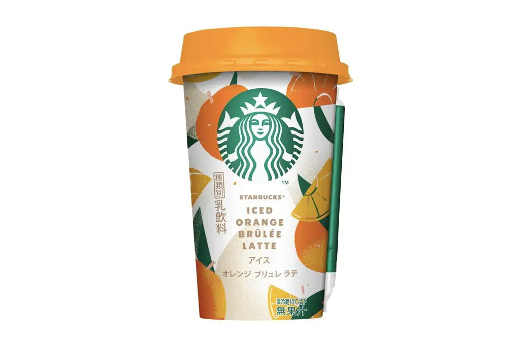 快衝日本便利商店！星巴克「冰烤布蕾橘子拿鐵」新上市