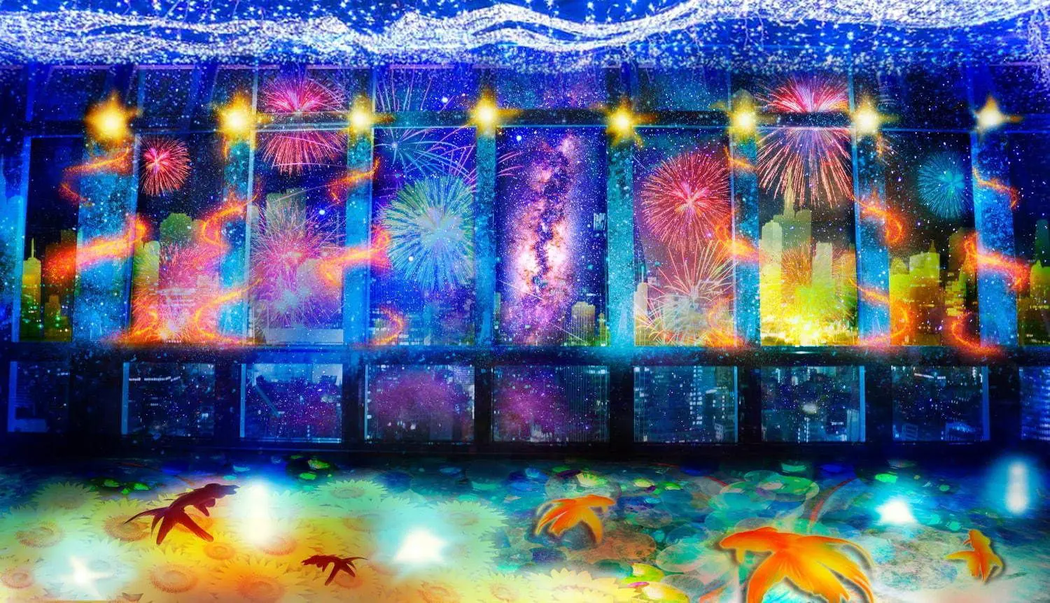 เสกหอคอยโตเกียวให้สวยชวนฝันกับ Projection Mapping ในงาน "CITY LIGHT FANTASIA" 