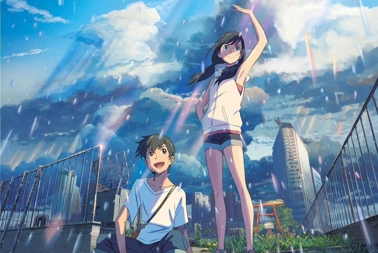 Makoto Shinkai's Your Name And Weathering With You Uniqlo T-shirts