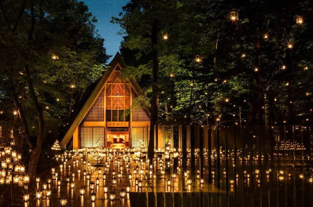 晚上也好玩！輕井澤高原教會「夏日燭光夜點燈2019」