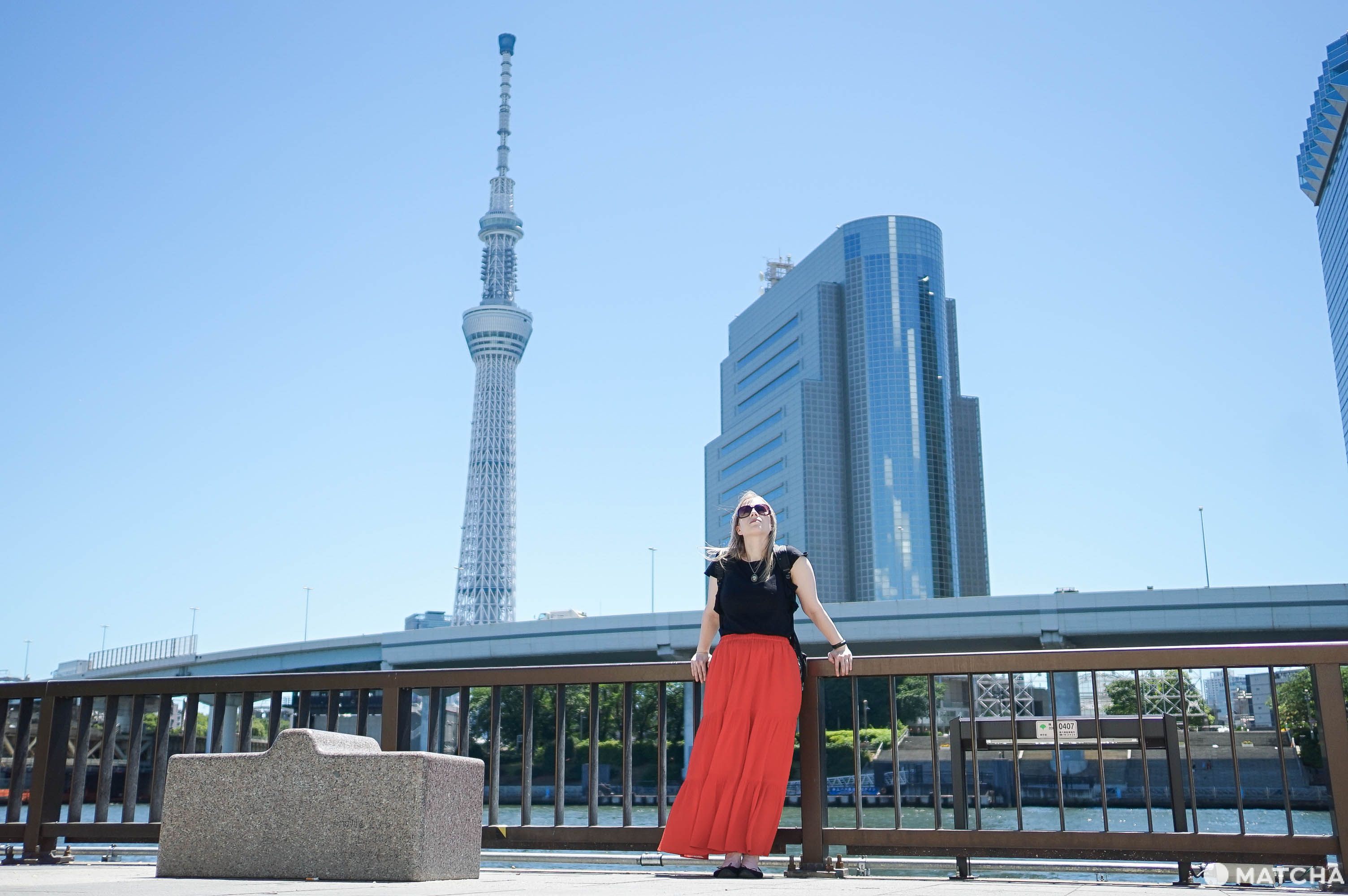 Tokyo Skytree seen from Asakusa