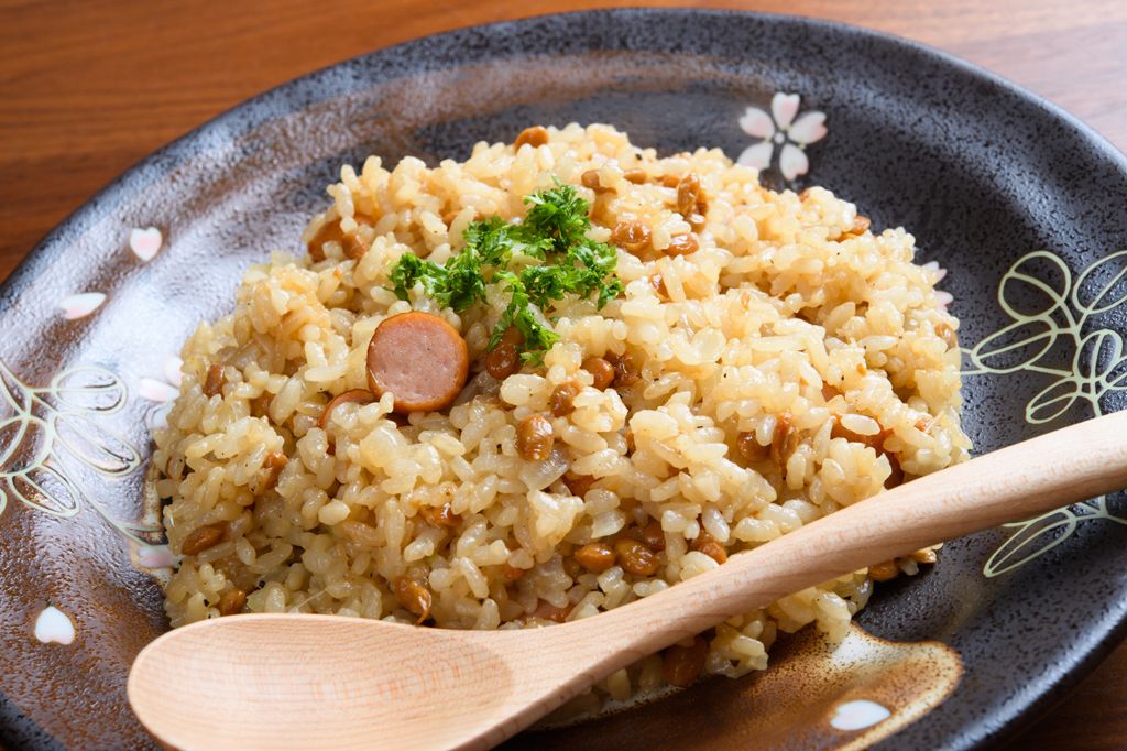 納豆炒飯