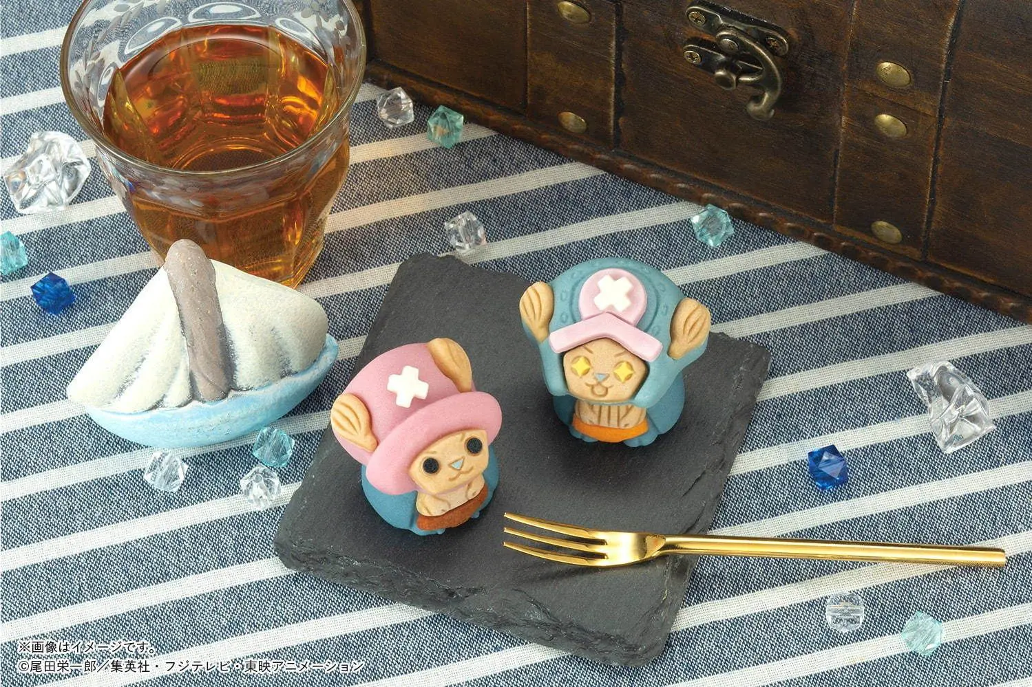 想捏又想吃的軟Ｑ喬巴！？超萌和菓子7-11就買得到