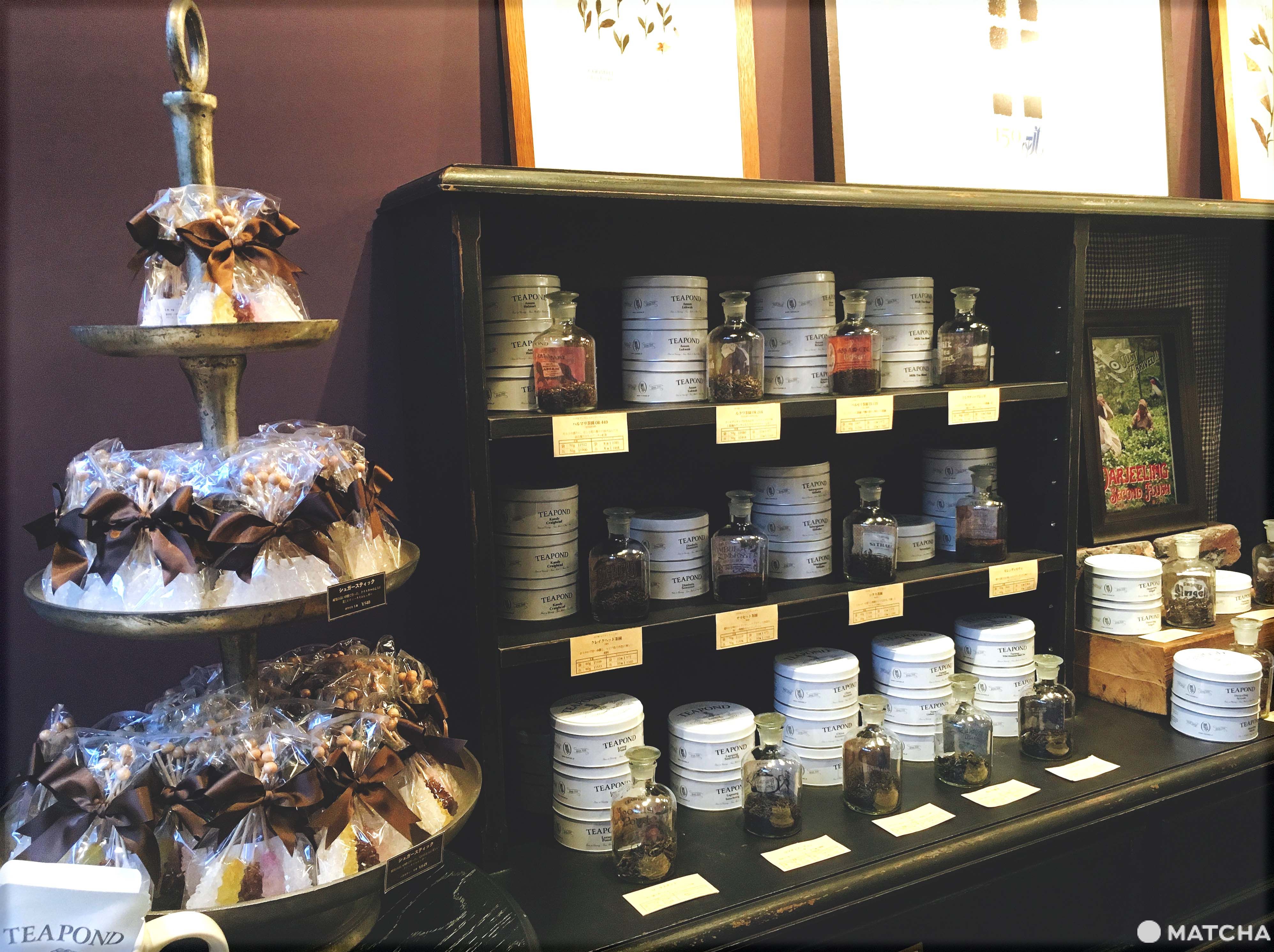 TEA POND DISPLAY 【東京】享受一段緩慢而優雅的品茶時光,紅茶專賣店精選
