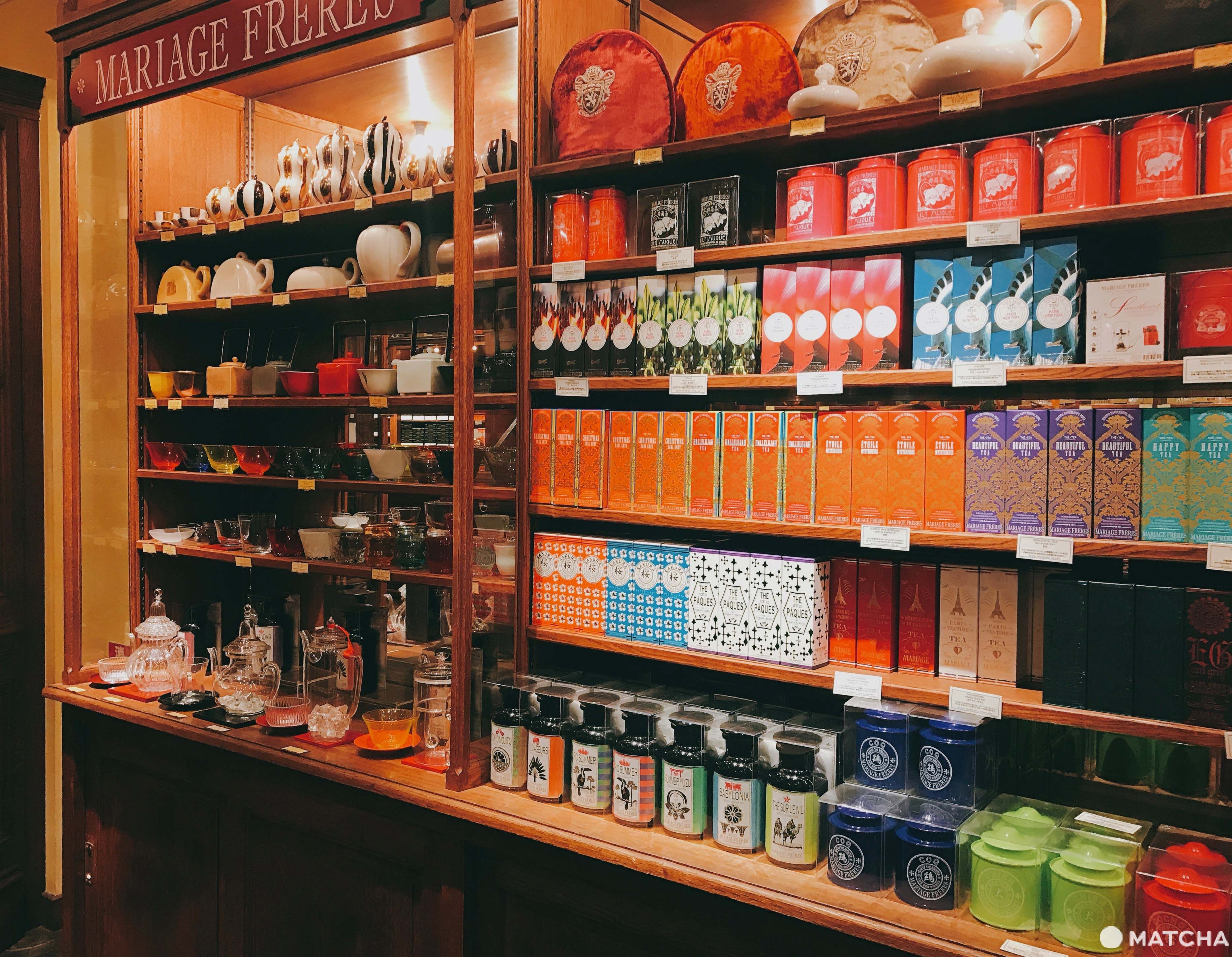 MARUAGE 店內 【東京】享受一段緩慢而優雅的品茶時光,紅茶專賣店精選
