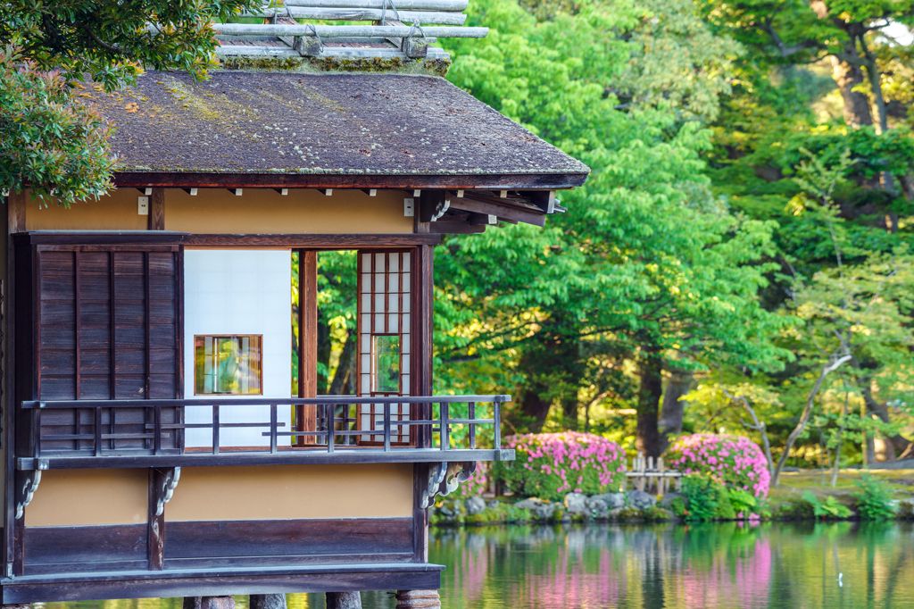 兼六園 瓢池