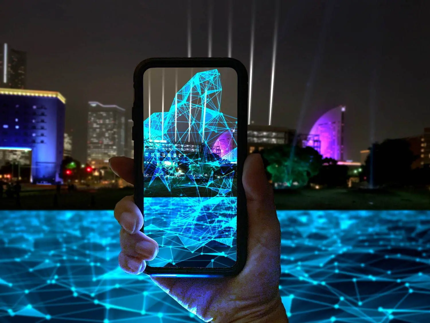 一支手機，免費體驗！橫濱夜景燈飾活動NIGHT SYNC YOKOHAMA