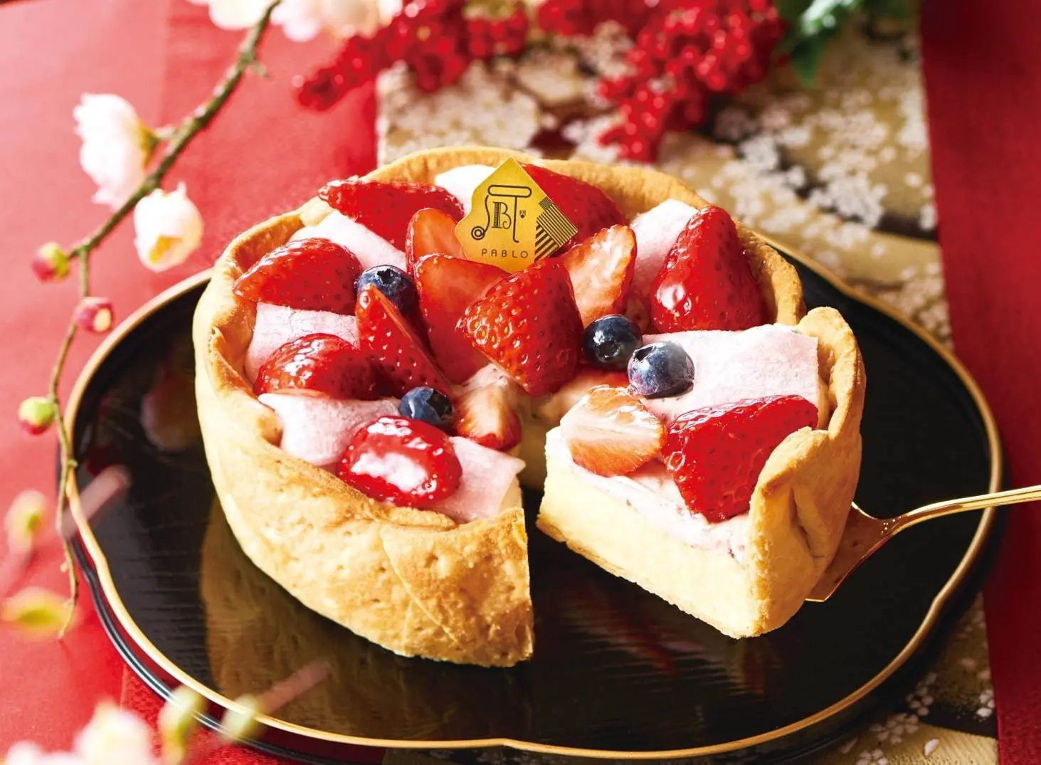 起司塔變身草莓大福？試試PABLO的混搭新創意！