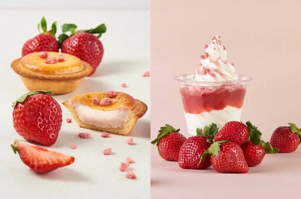 吃看看「國王草莓」的美味！BAKE起司塔2種甜點登場
