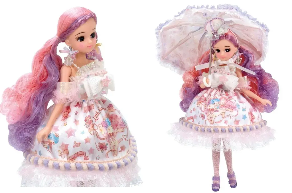 仙氣逼人！芭比界女神「Licca莉卡」與「雙子星」夢幻聯名