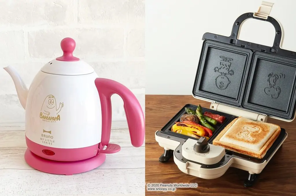 有史努比與泡泡先生陪伴，天天煮飯很可以！PLAZA x BRUNO夢幻家電登場